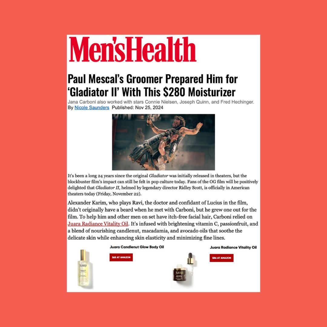 MEN'S HEALTH: Paul Mescal’s Groomer Prepared Him for ‘Gladiator II’ With This $280 Moisturizer