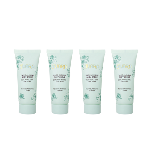 4-Pack Travel Size Tiare Jasmine Body Creme, 1.5 oz